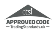 Logo with text and mountain design